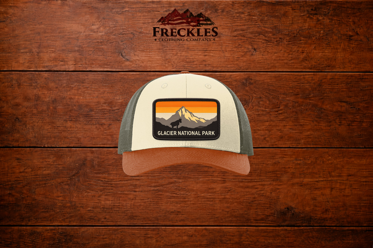 Glacier Patch Trucker